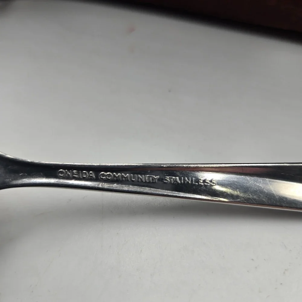 Vtg Oneida Flatware Set Community Twin Star MCM 12 Settings + Rare Serving 88pc!